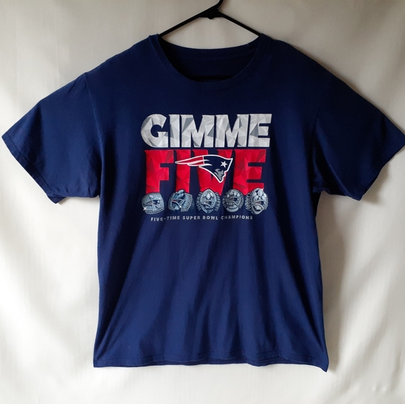 New England Patriots GIMME FIVE men's t-shirt - Picture 4 of 7